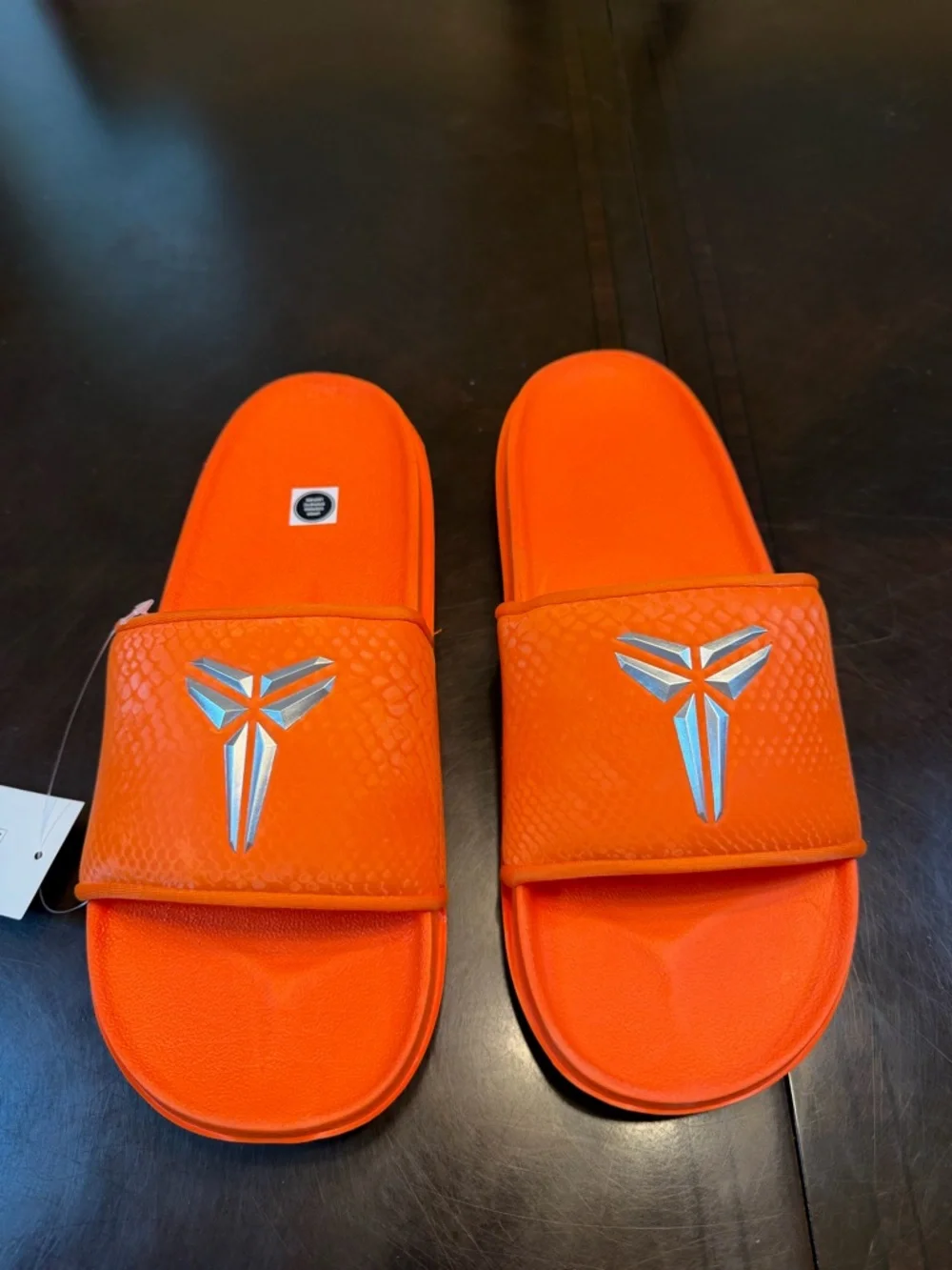 New Nike Kobe Slides Sandals Orange Size US 10